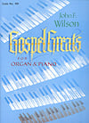 Gospel Greats for Organ and Piano Organ sheet music cover